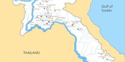 Kaart laos jõgi